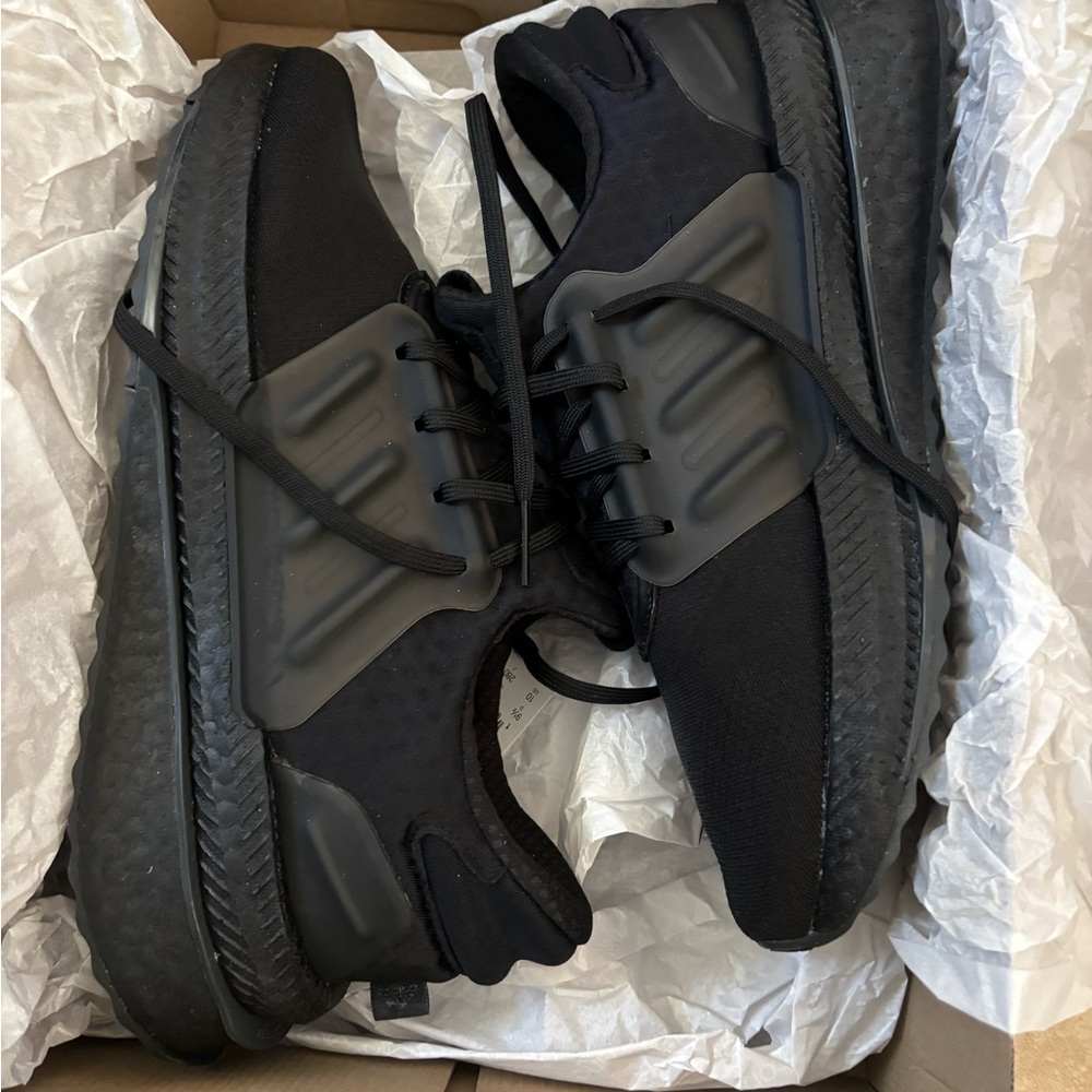 Adidas xplr boost triple black shoes